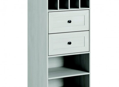 Landhaus Weiss Schrank Kommode Lowboard Anrichte Holz Buffet Kommoden Sideboard